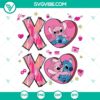 Lilo and Stitch XOXO Valentine SVG | Disney Love Cut Files 3