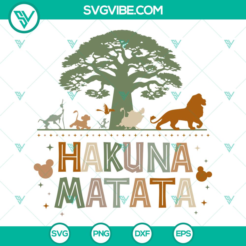 Lion King Hakuna Matata SVG | Disney Carefree Life Cut Files Lion King Hakuna Matata SVG | Disney Carefree Life Cut Files