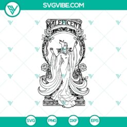 Maleficent Witch SVG, Disney Witch SVG, Halloween SVG