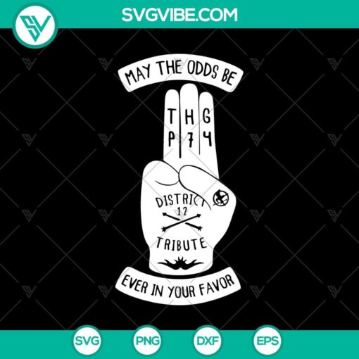 may the odds be ever in your favor svg hand horror svg horror svg