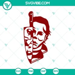Michael Myers Killer Knife SVG, Horror Characters SVG, Horror Halloween SVG