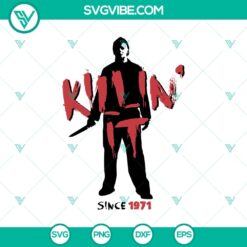 Michael Myers Killing It SVG, Michael Myers SVG, Horror SVG, Halloween SVG