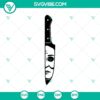 Michael Myers knife SVG featuring horror characters like Halloween SVG, perfect for spooky designs, Halloween crafts.