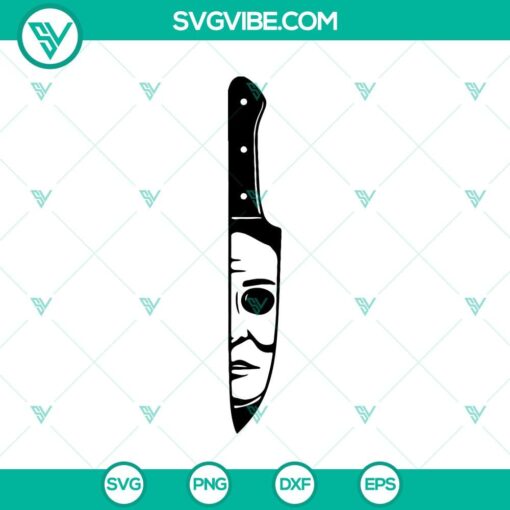 michael myers knife svg horror characters svg halloween svg