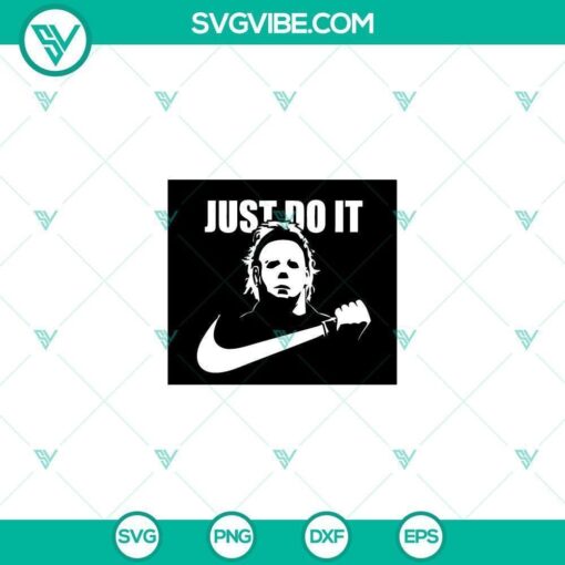 michael myers nike just do it svg michael myers svg horror film svg halloween svg