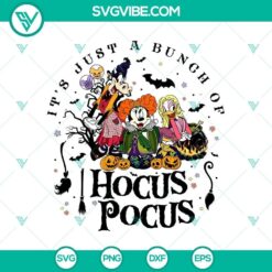 Mickey And Friends Cosplay Hocus Pocus SVG, Halloween SVG File, Halloween Cricut &amp; Silhouette Designs