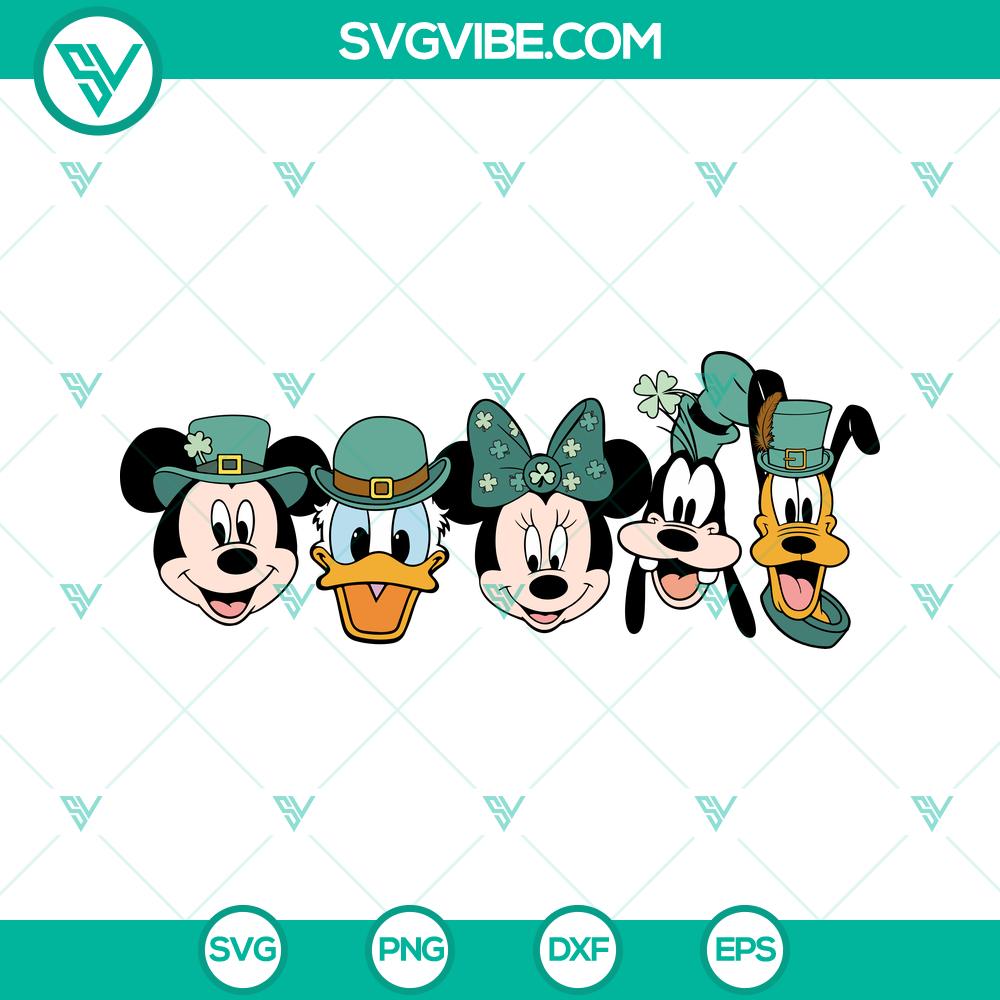 Mickey and Friends St. Patrick’s Day SVG | Irish Disney Celebration Cut Files Mickey and Friends St. Patrick’s Day SVG | Irish Disney Celebration Cut Files
