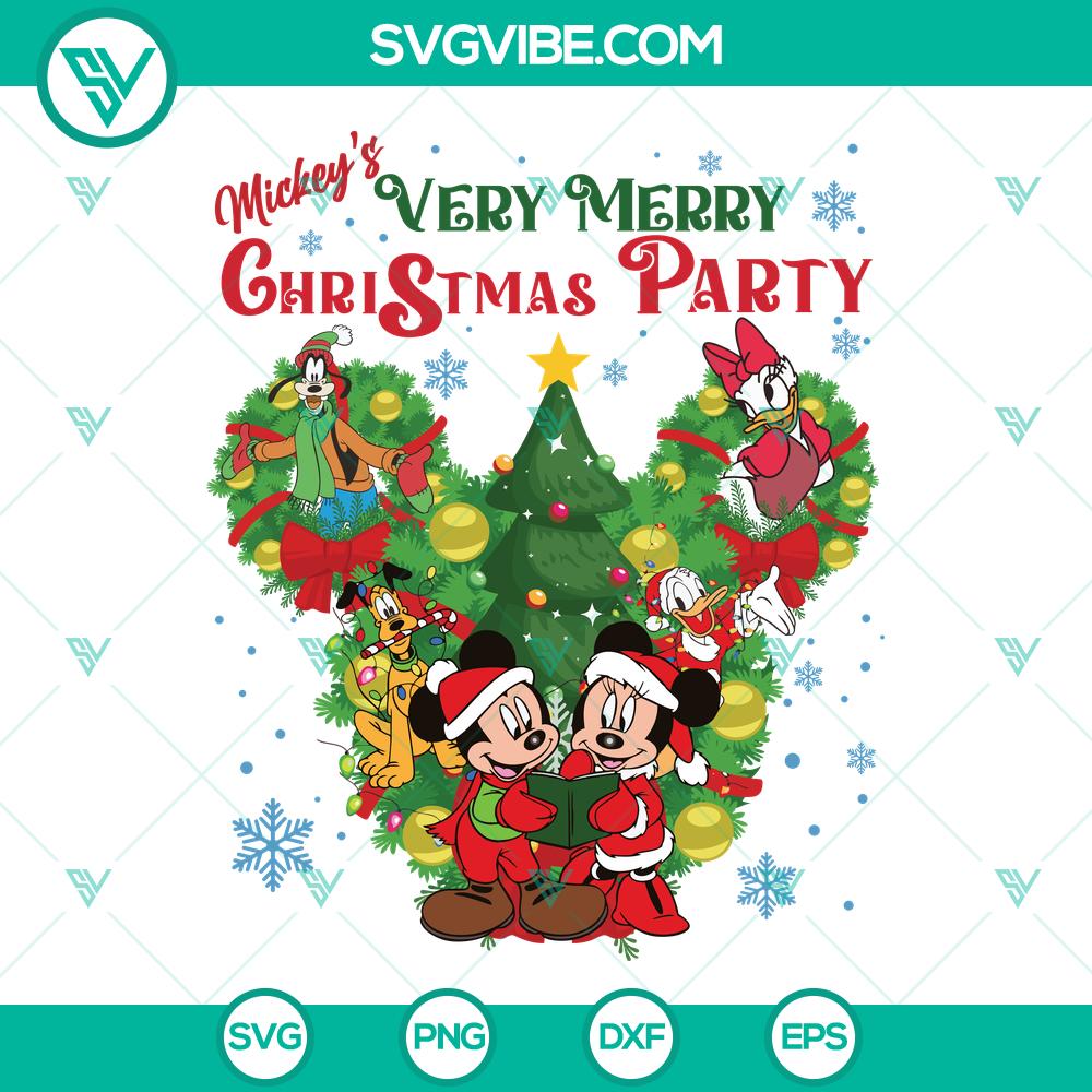 Mickey and Friends Very Merry Christmas SVG | Disney Holiday Cut Files Mickey and Friends Very Merry Christmas SVG | Disney Holiday Cut Files