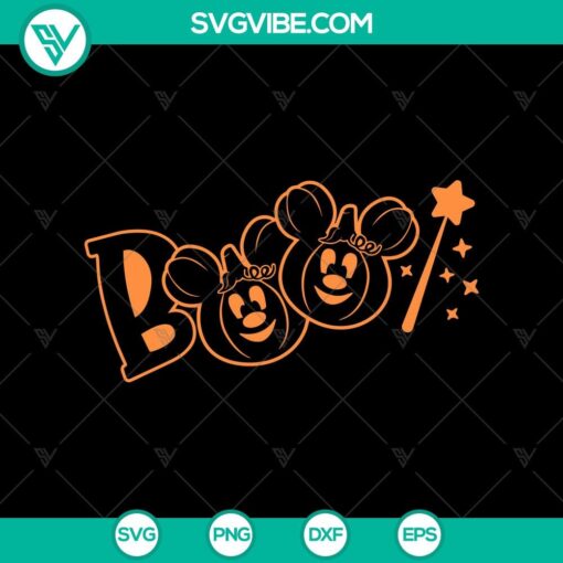 mickey and minnie boo svg boo halloween svg pumpkin halloween svg