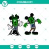 Mickey and Minnie Frankenstein SVG with Disney Mouse Halloween theme, featuring Funny Halloween design. Suitable for crafts and projects.