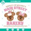 Mickey and Minnie Main Street Bakery SVG | Disney Sweet Treats Cut Files 3