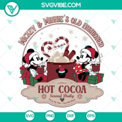Mickey and Minnie's Old Fashioned SVG | Vintage Disney Cut Files