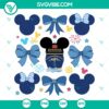 Mickey Cruise SVG file featuring a Coquette Bow design, perfect for Disney fans with a nautical theme. Ideal for crafts and DIY projects.