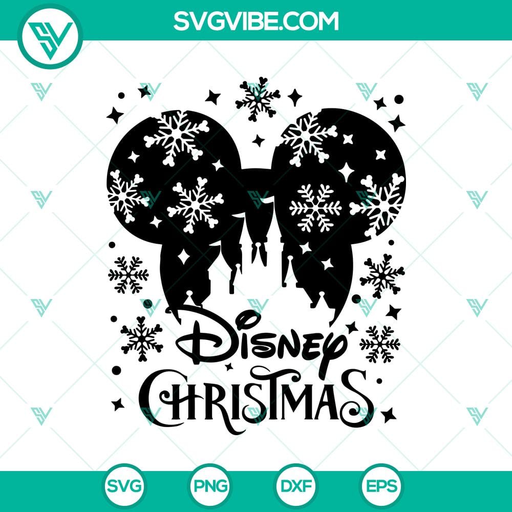 mickey-disney-christmas-svg-merry-christmas-svg-disney-castle-winter-svg.jpg Mickey Disney Christmas SVG with Disney Castle Winter design, perfect for festive holiday projects.