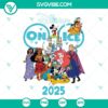 Mickey Disney Friends on Ice 2025 SVG | Winter Festival Cut Files 2