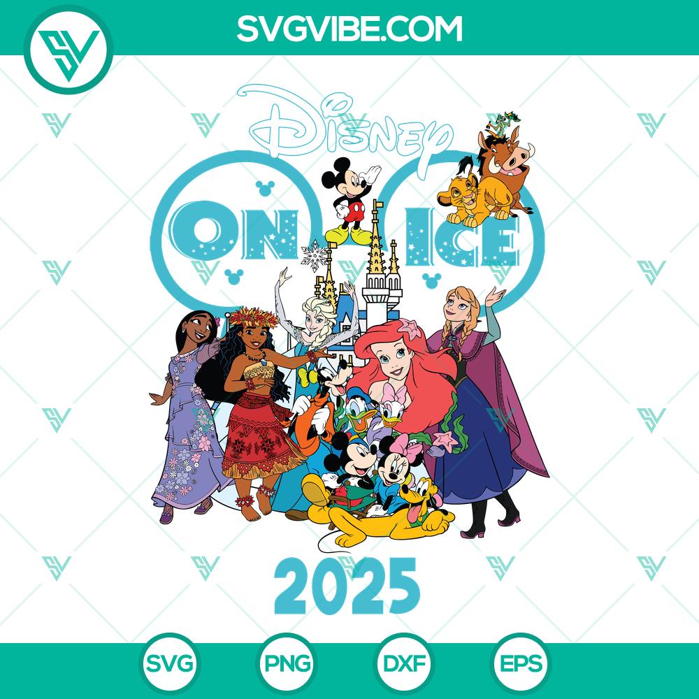 Mickey Disney Friends on Ice 2025 SVG | Winter Festival Cut Files Mickey Disney Friends on Ice 2025 SVG | Winter Festival Cut Files