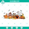 Mickey Friends Skeleton Pumpkin Halloween SVG | Group Spooky Disney Cut Files 3