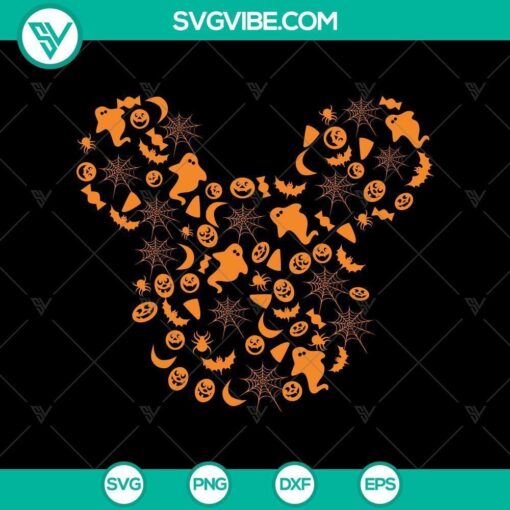 mickey head bundle svg horror svg halloween svg halloween scary svg