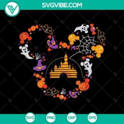 Halloween, Mickey SVG, SVG Files, Mickey Head Halloween SVG, Halloween SVG, 2