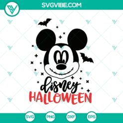 Mickey Jack Skellington Halloween SVG with Disney Mickey and The Nightmare theme for digital crafting projects.