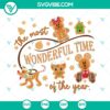 Mickey and Minnie Mouse gingerbread Christmas SVG cut files for holiday baking, featuring cute seasonal designs.