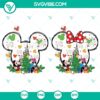 Mickey Minnie Mouse Merry Christmas SVG | Disney Couple Holiday Cut Files 2