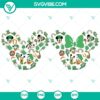 Mickey Minnie St. Patrick's Day SVG | Disney Green Day Cut Files 3