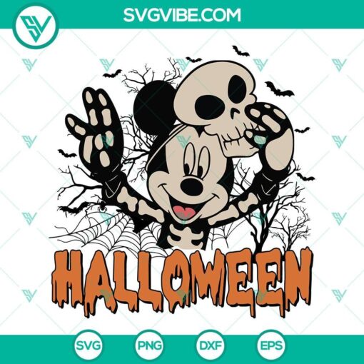 mickey mouse skeleton svg dxf eps png cut files