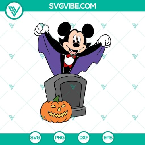 mickey mouse vampire svg disney mickey mouse svg halloween svg