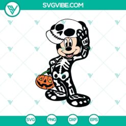 Halloween, SVG Files, Walt Disney SVG, Mickey Skellington SVG, Disney Halloween 3