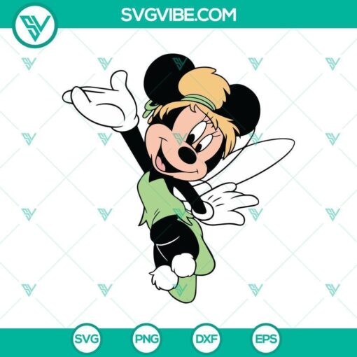 mickey tinker bell svg disney halloween svg mickey and minnie svg