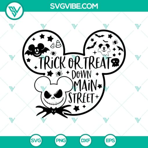 mickey trick or treat svg halloween svg mickey horror svg