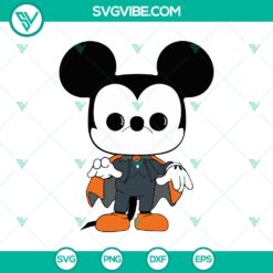 Halloween, SVG Files, Walt Disney SVG, Mickey Vampire SVG, Mickey Halloween SVG 10