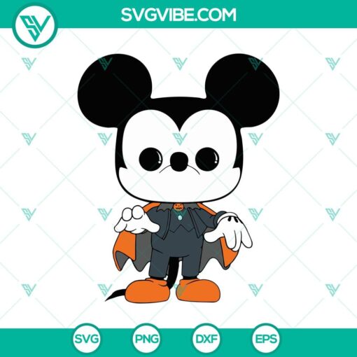 mickey vampire svg mickey halloween svg disney mickey mouse svg