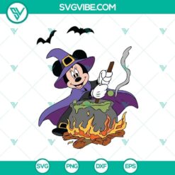 Mickey Witch Make A Poison SVG, Disney Halloween SVG, Mickey And Minnie SVG
