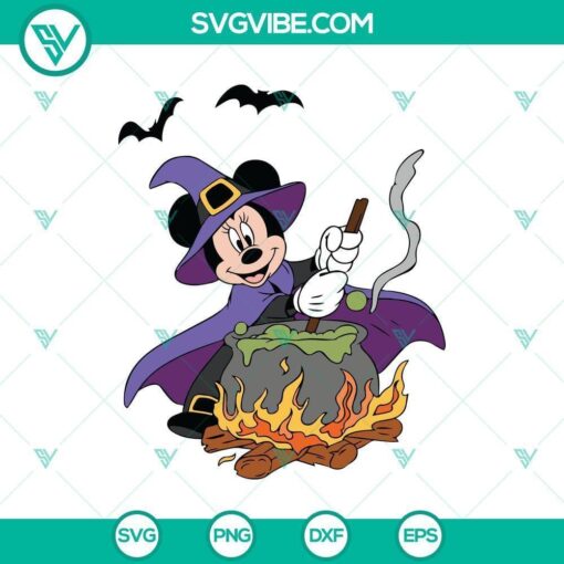 mickey witch make a poison svg disney halloween svg mickey and minnie svg