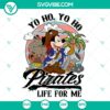 Mickey Mouse pirate-themed SVG design with Disney pirate cut files, perfect for crafting projects.