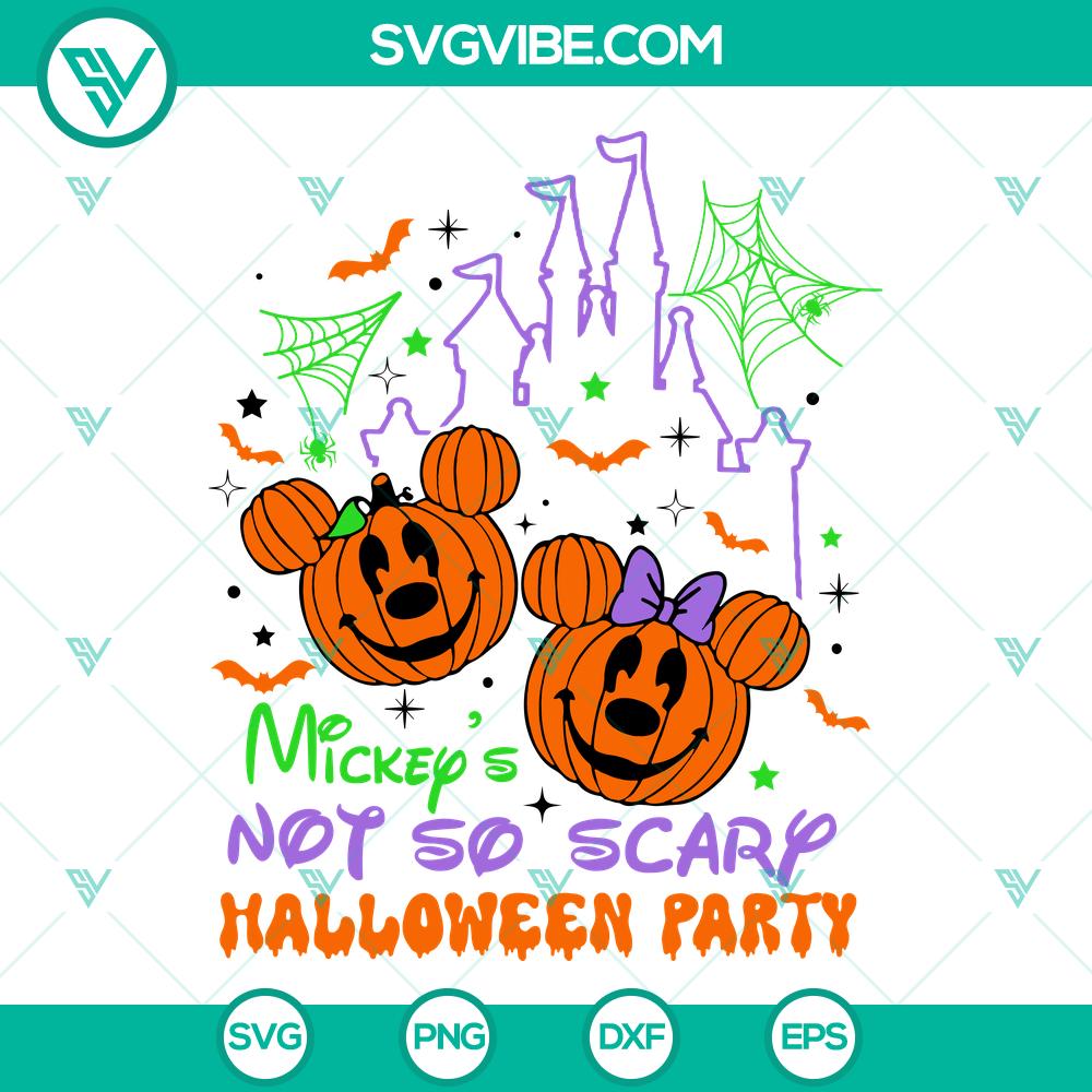 Mickey’s Not So Scary Halloween Party SVG | Disney Halloween Cut Files Mickey's Not So Scary Halloween Party SVG with Disney Halloween Cut Files for DIY crafts and projects.