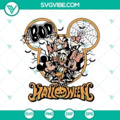 Mickeys Not So Scary Halloween SVG DXF EPS PNG Cut Files, Halloween SVG File, Halloween Cricut &amp; Silhouette Designs