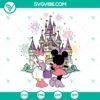 Minnie and Daisy Summer SVG design for Disney vacation with vibrant colors and fun cut files for crafting projects.
