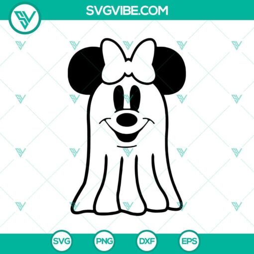 minnie boo svg minnie svg halloween svg