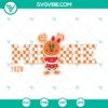 Minnie Mouse Christmas gingerbread-themed SVG design for holiday crafts, with festive and cute elements like Minnie Mouse and gingerbread cookies.