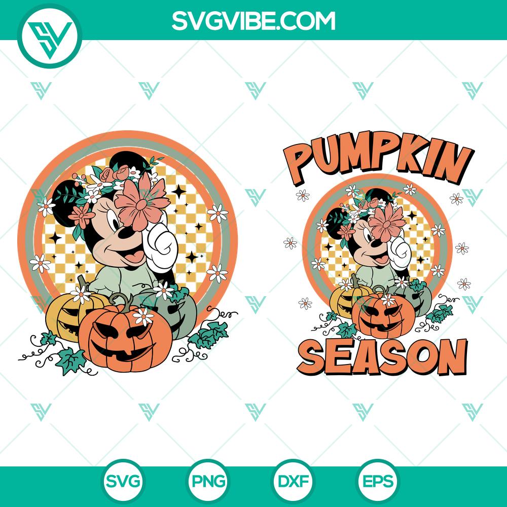 Minnie Mouse Pumpkin Season SVG | Cute Halloween Disney Cut Files Minnie Mouse Pumpkin Season SVG | Cute Halloween Disney Cut Files