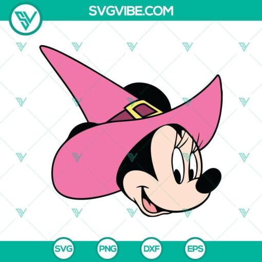 minnie witch hat svg disney halloween svg mickey and minnie svg