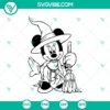 Halloween, Mickey SVG, SVG Files, The Nightmare Before Christmas SVG, Mickey 13