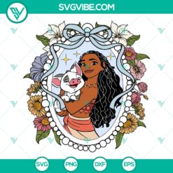 Moana Mirror Bow SVG | Disney Princess Moana Cut Files