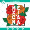 Mexicana Roses SVG with Latina Cabrona Petro design, perfect Mexican Latino gift, showcasing vibrant and culturally rich flower artwork.