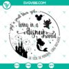 Small Town Girl Disney World SVG PNG Cut Files - Instant Download for crafting projects with a theme of Disney World for small town girls.