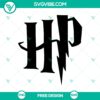 Harry Potter logo SVG: Free Wizarding World design for crafts and projects.
