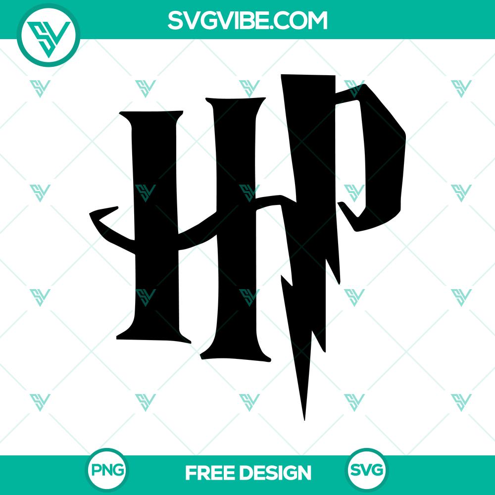 Harry Potter Logo SVG Cut File – Free Wizarding World Design Harry Potter logo SVG: Free Wizarding World design for crafts and projects.